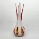 Vase facon pate de verre vintage Darius Zarrin orange