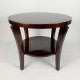 Table basse en bois vernis de style Art Deco
