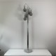Lampadaire chromé 5 feux vintage style reggiani