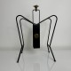 Porte revue en acier et laiton doré attribué a Jacques Adnet vers 1950