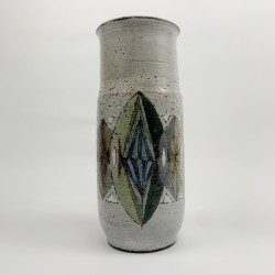 Vase forme rouleau Paul Queré Atelier le Minotaure vintage