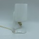 Lampe veilleuse formant un ruban de plastique perspex ? vintage 60 70