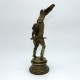 Scuplture en bronze Soldat Viking Vercingetorix Ernest Rancoulet XIXe