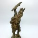 Scuplture en bronze Soldat Viking Vercingetorix Ernest Rancoulet XIXe