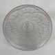 Grande coupe Art déco verre dépoli Modele Arc de Jacques Landier 35 cms