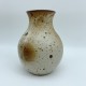 Vase pansu en ceramique  gres pyrite