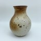 Vase pansu en ceramique  gres pyrite