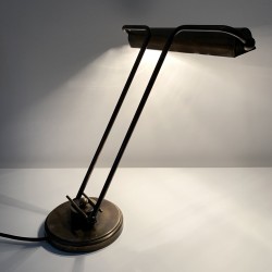 Lampe de bureau en laiton style Art Deco Jumo