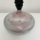 Lampe de chevet céramique rose DLG Ruelland abat jour fougère
