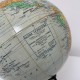 Mappemonde globe terreste echelle 1/80 000 000 ancien carton papier genre taride