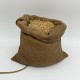 Lampe en sac toilé blé Lionel Lescornec design 1980 (no giraudon resine epoxy)