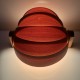 Applique lamelles de bois vintage Hans Agne Jakobsson