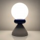 Lampe de chevet ou d’appoint en céramique Keria design 80 Sotssass Memphis