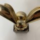 L'abeille de Gaston Lachaise Sujet en métal doré sur socle marbre eidition Alva